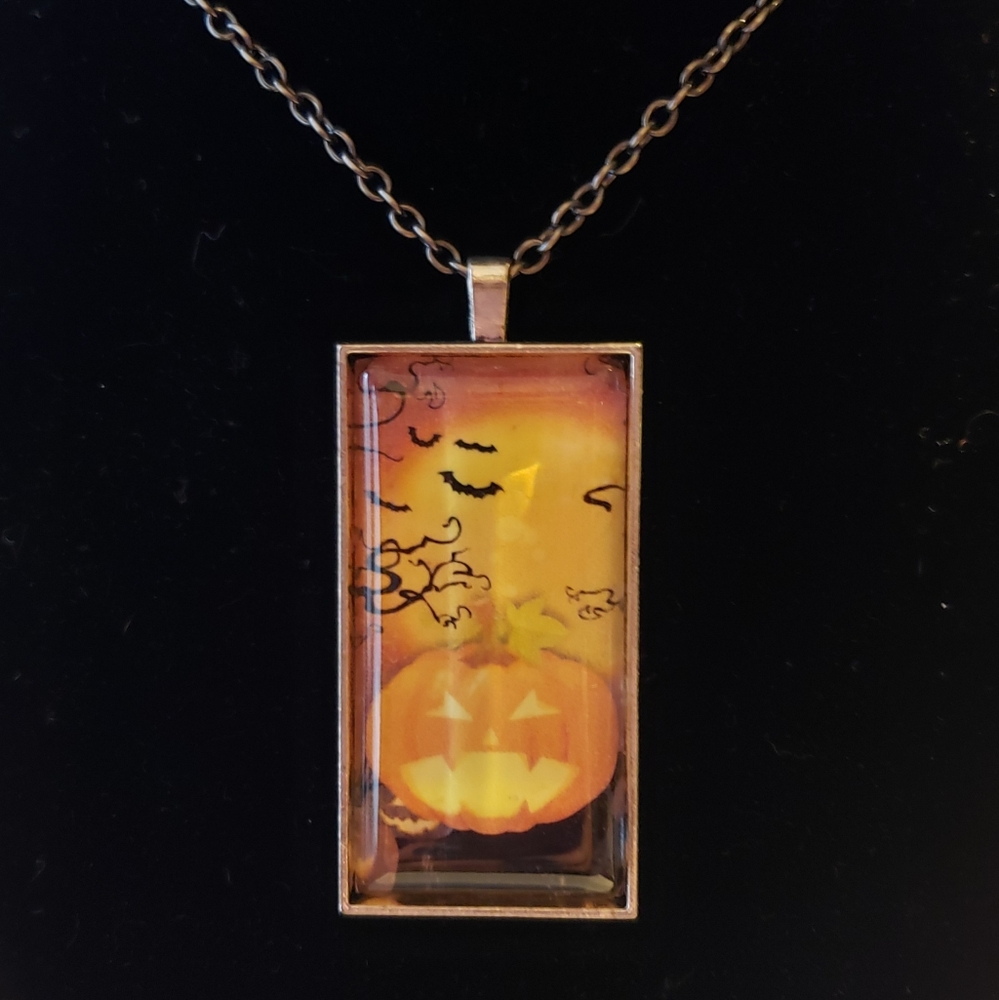 Halloween Pumpkin Pendent